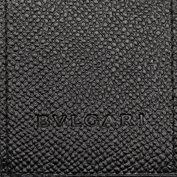 ブルガリ ブルガリブルガリ 6連 キーケース ブラック レザー レディース BVLGARI 【中古】