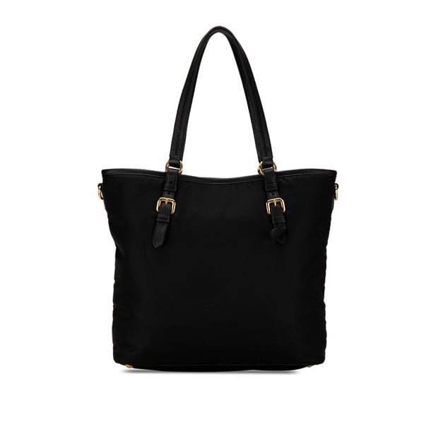 プラダ ハンドバッグ ショルダーバッグ 2WAY ブラック ナイロン レザー レディース PRADA 【中古】