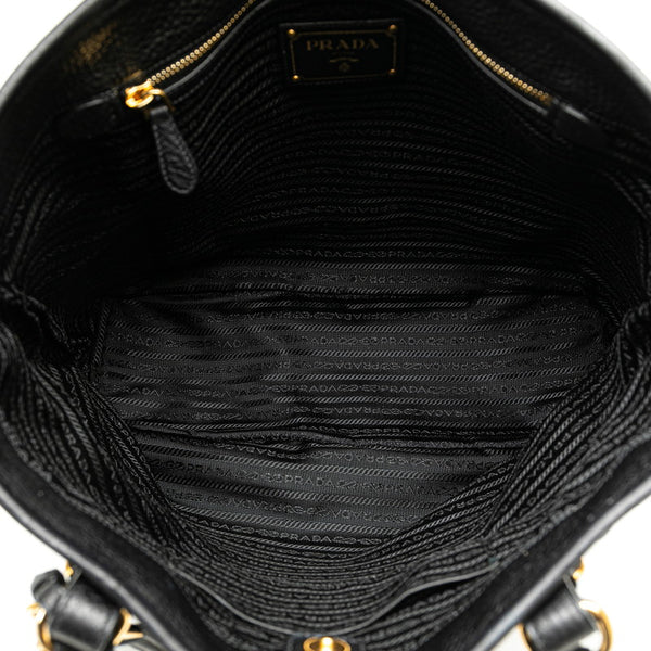 プラダ ハンドバッグ ショルダーバッグ 2WAY ブラック ナイロン レザー レディース PRADA 【中古】