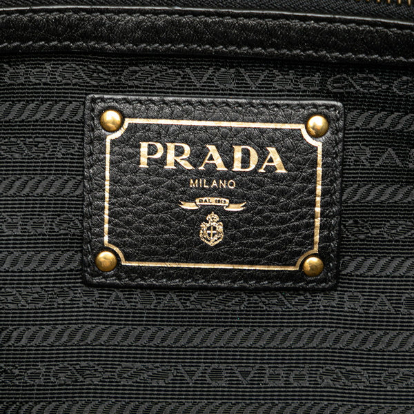 プラダ ハンドバッグ ショルダーバッグ 2WAY ブラック ナイロン レザー レディース PRADA 【中古】