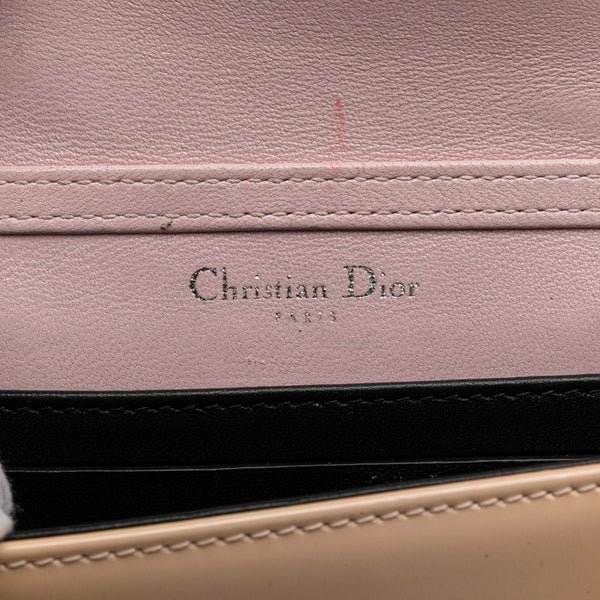 ディオール ディオラマ ミニチェーンショルダーバッグ ベージュ パテントレザー レディース Dior 【中古】