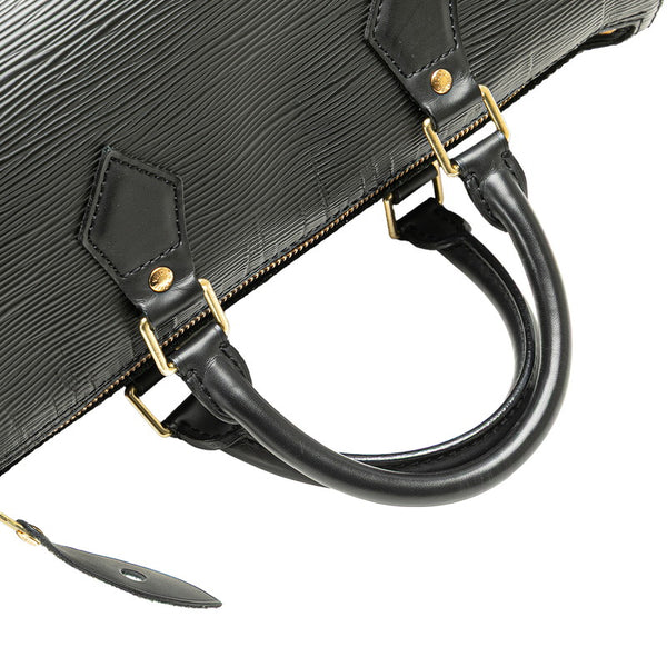 ルイ ヴィトン エピ スピーディ30 ハンドバッグ ボストンバッグ M59022 ノワール ブラック レザー レディース LOUIS VUITTON 【中古】