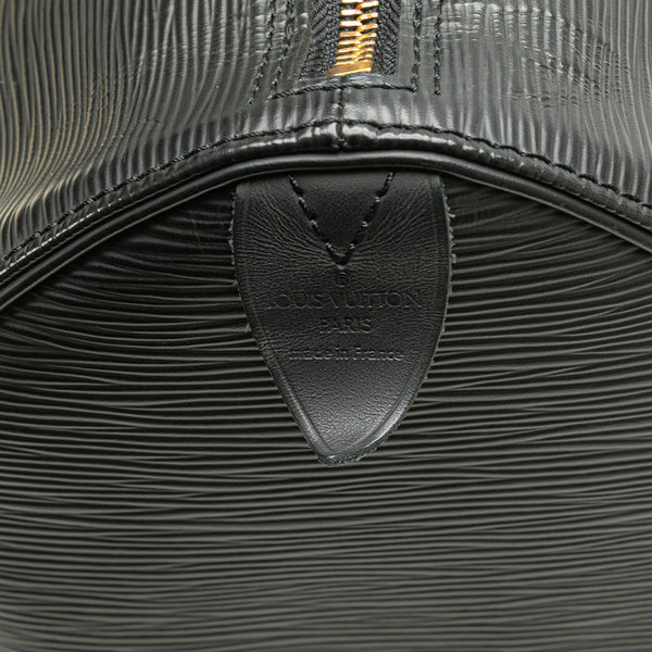 ルイ ヴィトン エピ スピーディ30 ハンドバッグ ボストンバッグ M59022 ノワール ブラック レザー レディース LOUIS VUITTON 【中古】