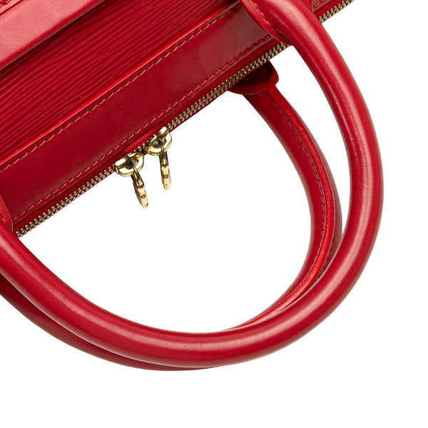 ルイ ヴィトン エピ ダヌーラMM ハンドバッグ ショルダーバッグ 2WAY ルージュ レッド レザー レディース LOUIS VUITTON 【中古】