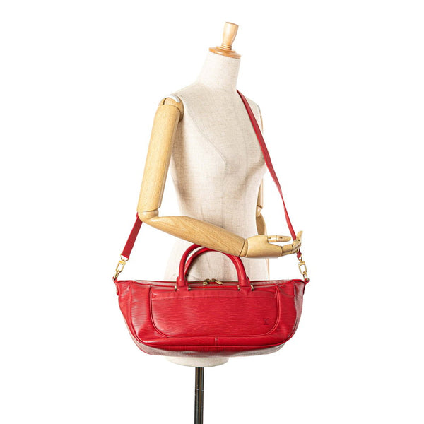 ルイ ヴィトン エピ ダヌーラMM ハンドバッグ ショルダーバッグ 2WAY ルージュ レッド レザー レディース LOUIS VUITTON 【中古】