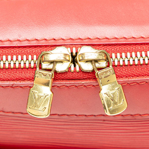 ルイ ヴィトン エピ ダヌーラMM ハンドバッグ ショルダーバッグ 2WAY ルージュ レッド レザー レディース LOUIS VUITTON 【中古】
