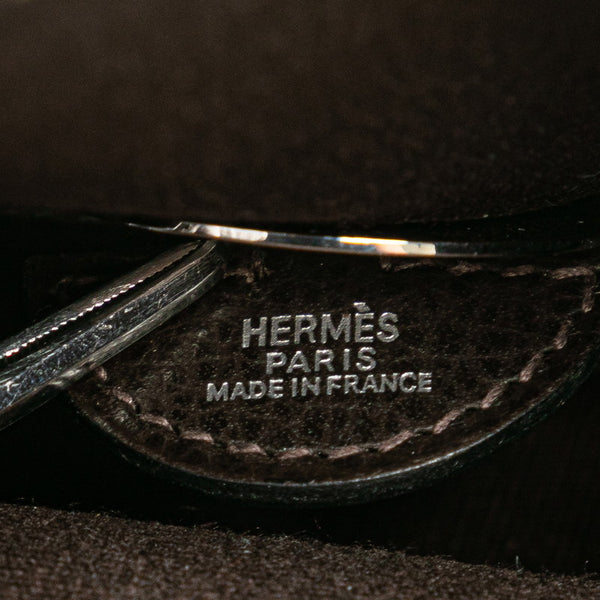 エルメス コロラドPM ショルダーバッグ ブラウン トワルオフィシエ ヴァッシュリエジェ レディース HERMES 【中古】