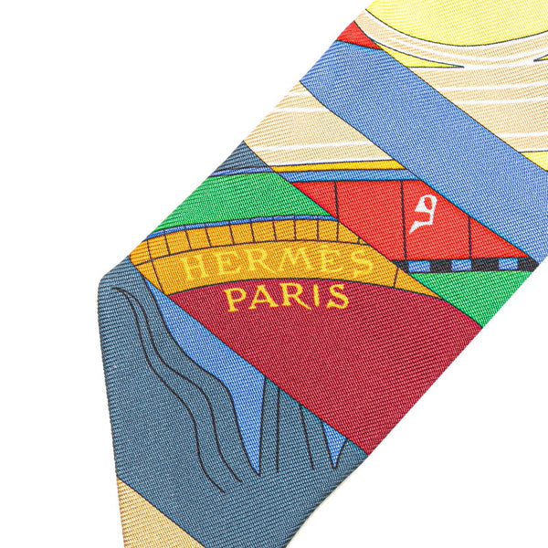 エルメス ツイリー バンダナ Astrologie Nouvelle 新たなる占星術 スカーフ マルチカラー シルク レディース HERMES 【中古】