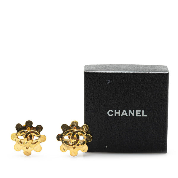 シャネル ヴィンテージ ココマーク イヤリング ゴールド メッキ レディース CHANEL 【中古】