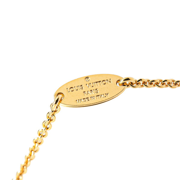 ルイ ヴィトン エセンシャルV ブレスレット M61084 ゴールド メッキ レディース LOUIS VUITTON 【中古】