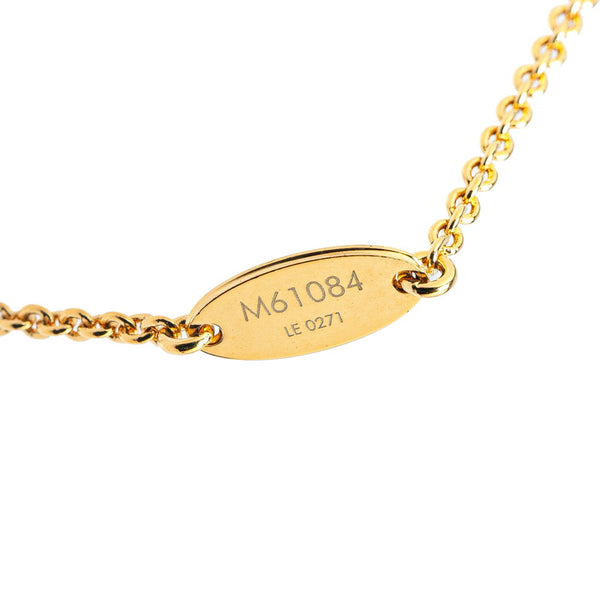 ルイ ヴィトン エセンシャルV ブレスレット M61084 ゴールド メッキ レディース LOUIS VUITTON 【中古】