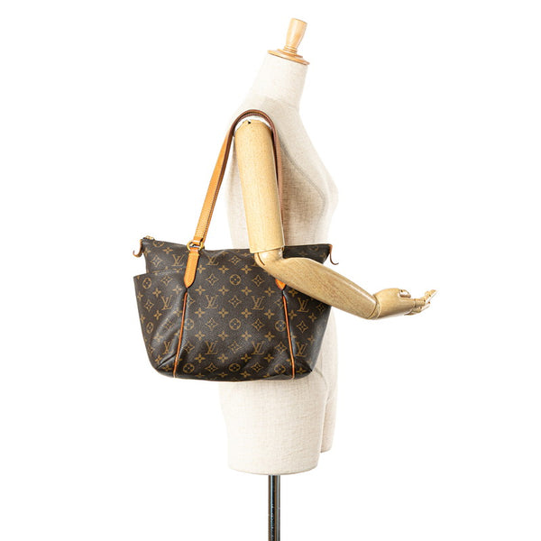 ルイ ヴィトン モノグラム トータリーPM ハンドバッグ M56688 ブラウン PVC レザー レディース LOUIS VUITTON 【中古】