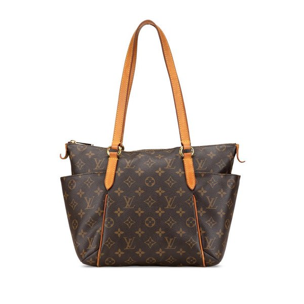 ルイ ヴィトン モノグラム トータリーPM ハンドバッグ M56688 ブラウン PVC レザー レディース LOUIS VUITTON 【中古】