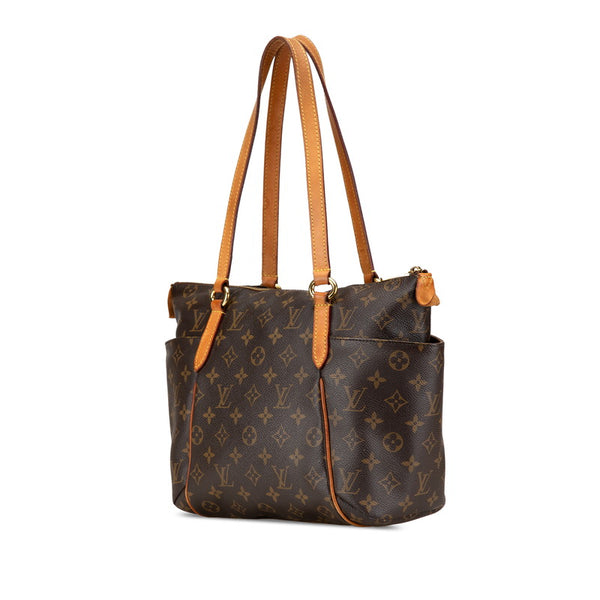 ルイ ヴィトン モノグラム トータリーPM ハンドバッグ M56688 ブラウン PVC レザー レディース LOUIS VUITTON 【中古】