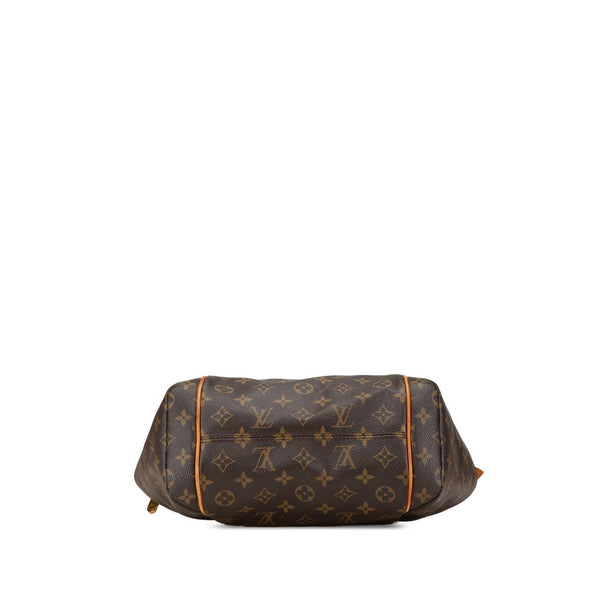 ルイ ヴィトン モノグラム トータリーPM ハンドバッグ M56688 ブラウン PVC レザー レディース LOUIS VUITTON 【中古】