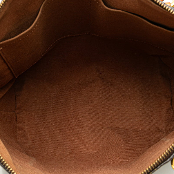 ルイ ヴィトン モノグラム トータリーPM ハンドバッグ M56688 ブラウン PVC レザー レディース LOUIS VUITTON 【中古】