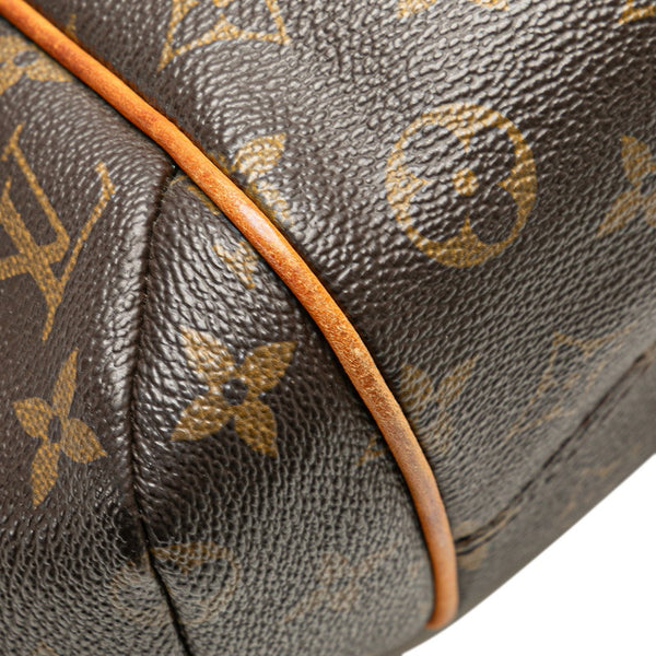ルイ ヴィトン モノグラム トータリーPM ハンドバッグ M56688 ブラウン PVC レザー レディース LOUIS VUITTON 【中古】