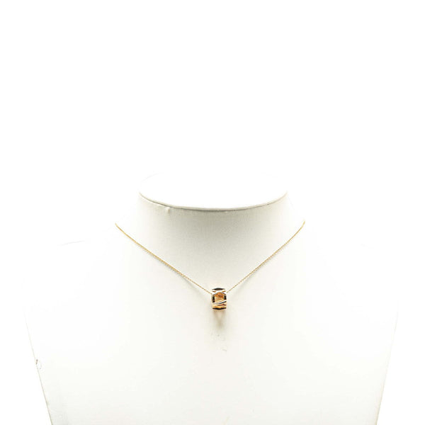 ティファニー アトラス Xオープン ネックレス K18YG イエローゴールド レディース TIFFANY&Co. 【中古】