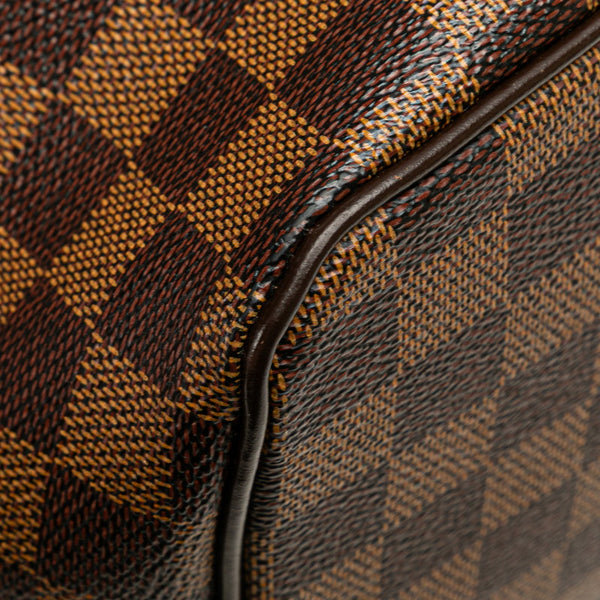 ルイ ヴィトン ダミエ サレヤPM ハンドバッグ トートバッグ N51183 ブラウン PVC レザー レディース LOUIS VUITTON 【中古】