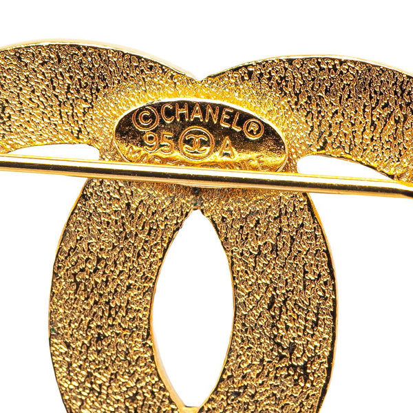 シャネル ヴィンテージ ココマーク ブローチ ゴールド メッキ レディース CHANEL 【中古】
