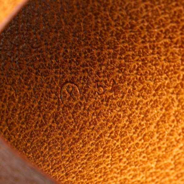 エルメス メモ帳カバー ブラウン シェーブル レディース HERMES 【中古】