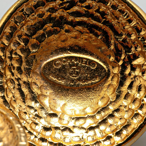 シャネル ココマーク ラウンド ブレスレット ゴールド メッキ レディース CHANEL 【中古】