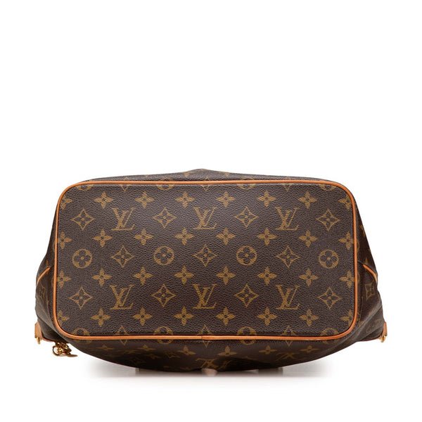 ルイ ヴィトン モノグラム　 パレルモPM ハンドバッグ ショルダーバッグ 2WAY M40145 ブラウン PVC レザー レディース LOUIS VUITTON 【中古】
