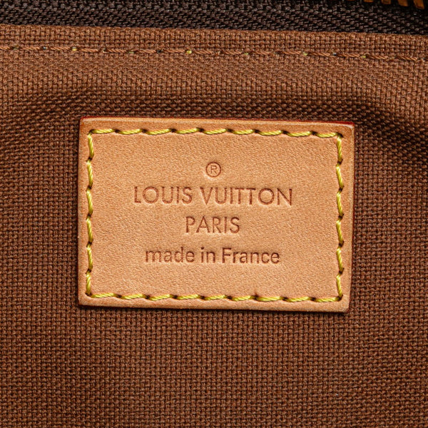 ルイ ヴィトン モノグラム　 パレルモPM ハンドバッグ ショルダーバッグ 2WAY M40145 ブラウン PVC レザー レディース LOUIS VUITTON 【中古】