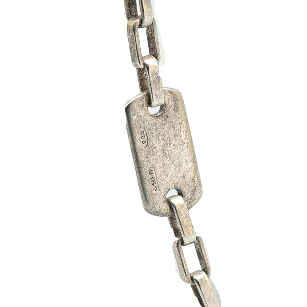 グッチ Gロゴプレート ネックレス SV925 シルバー レディース GUCCI 【中古】