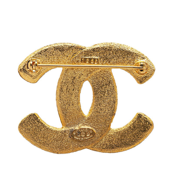 シャネル ヴィンテージ ココマーク ブローチ ゴールド メッキ レディース CHANEL 【中古】