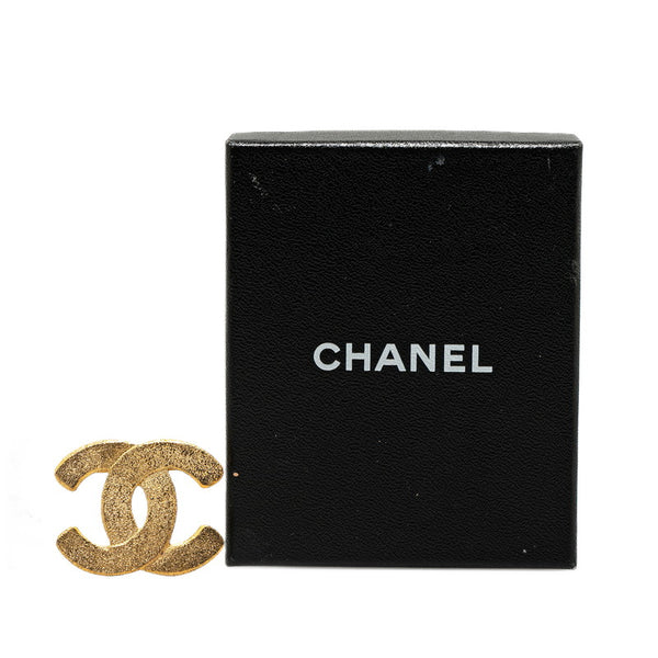 シャネル ヴィンテージ ココマーク ブローチ ゴールド メッキ レディース CHANEL 【中古】
