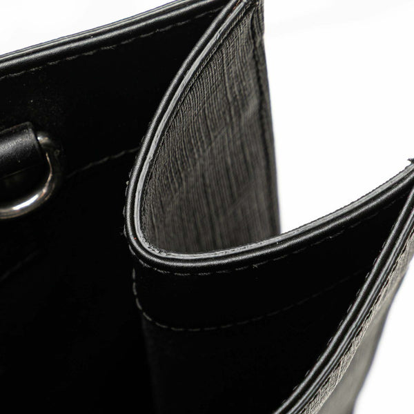 グッチ GGスプリーム トートバッグ ショルダーバッグ 2WAY 495559 ブラック PVC レザー レディース GUCCI 【中古】