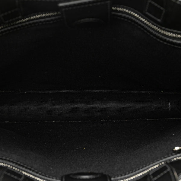 グッチ GGスプリーム トートバッグ ショルダーバッグ 2WAY 495559 ブラック PVC レザー レディース GUCCI 【中古】