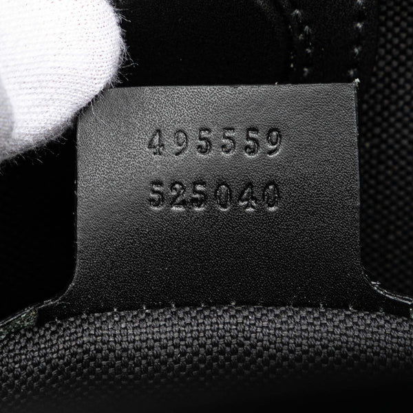 グッチ GGスプリーム トートバッグ ショルダーバッグ 2WAY 495559 ブラック PVC レザー レディース GUCCI 【中古】