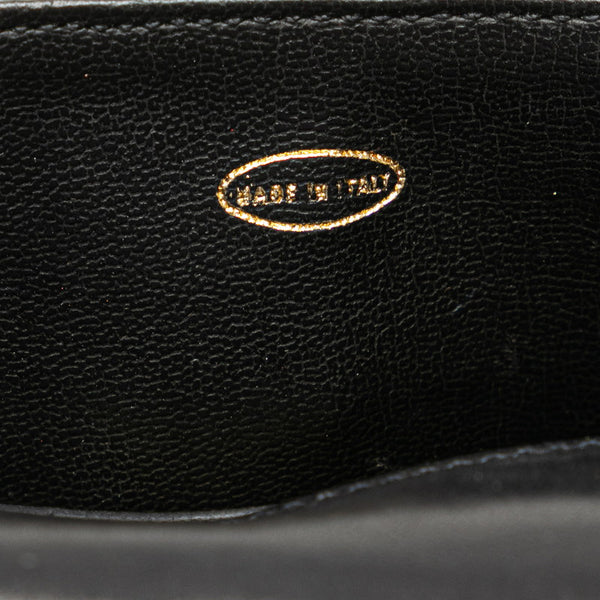 シャネル トリプルココマーク ショルダーバッグ ウエストバッグ 80/32 ブラック レザー レディース CHANEL 【中古】