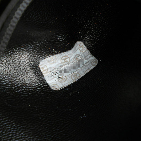 シャネル トリプルココマーク ショルダーバッグ ウエストバッグ 80/32 ブラック レザー レディース CHANEL 【中古】