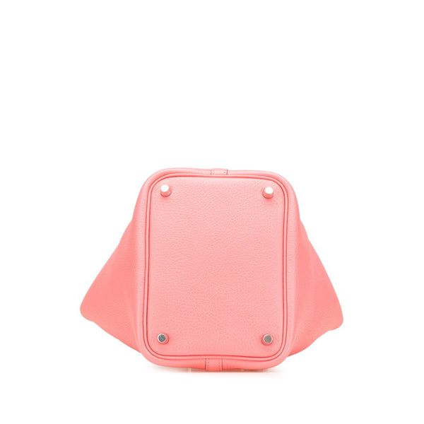 エルメス ピコタンロックPM ハンドバッグ ローズアザレ ピンク トリヨンクレマンス レディース HERMES 【中古】