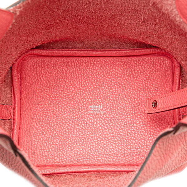 エルメス ピコタンロックPM ハンドバッグ ローズアザレ ピンク トリヨンクレマンス レディース HERMES 【中古】