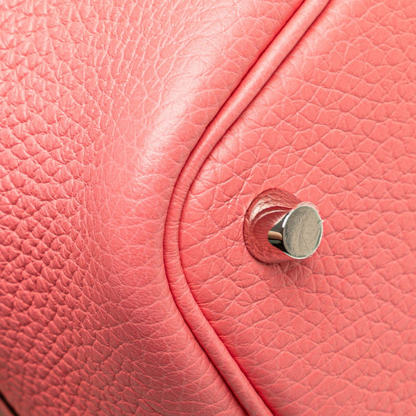 エルメス ピコタンロックPM ハンドバッグ ローズアザレ ピンク トリヨンクレマンス レディース HERMES 【中古】