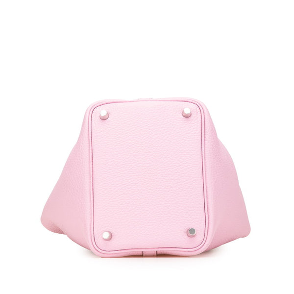 エルメス ピコタンロックPM ハンドバッグ モーヴシルベストル ピンク トリヨンクレマンス レディース HERMES 【中古】