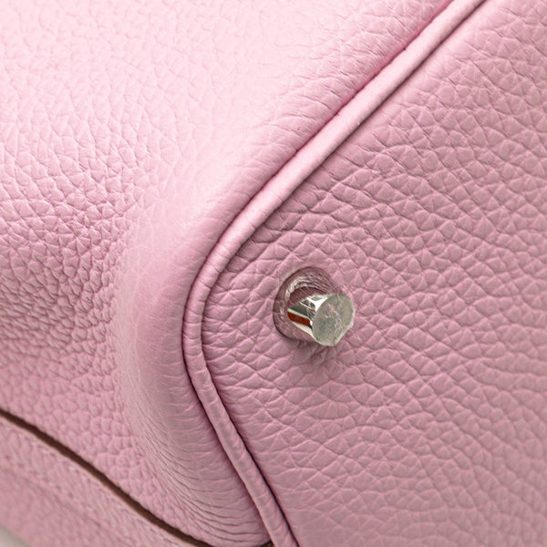 エルメス ピコタンロックPM ハンドバッグ モーヴシルベストル ピンク トリヨンクレマンス レディース HERMES 【中古】