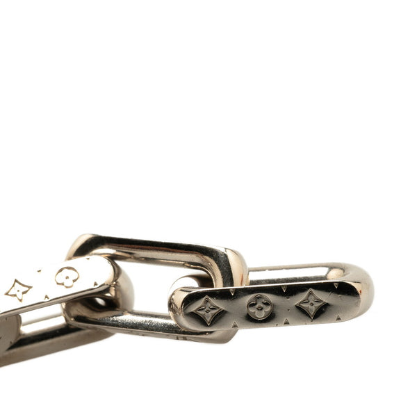ルイ ヴィトン ブレスレット チェーン モノグラム ブレスレット #M M64223 シルバー メタル メンズ LOUIS VUITTON 【中古】