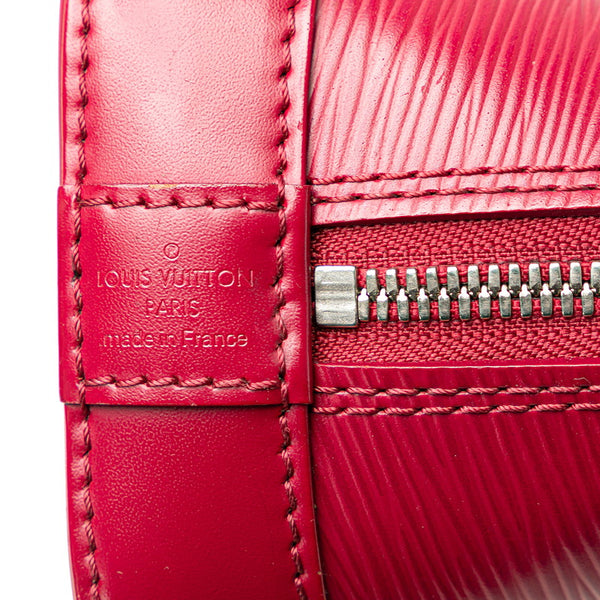 ルイ ヴィトン エピ アルマBB ハンドバッグ ショルダーバッグ 2WAY M40851 フューシャ パープル レザー レディース LOUIS VUITTON 【中古】