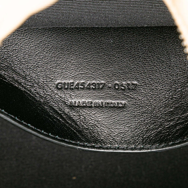 サンローラン ルル ボーリング ショルダーバッグ 454317 ベージュ レザー レディース SAINT LAURENT 【中古】