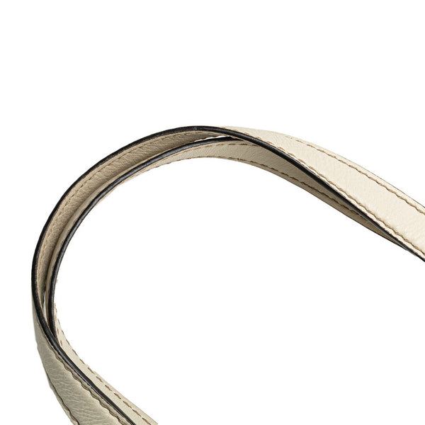 グッチ グッチシマ ハンドバッグ トートバッグ 233610 ホワイト レザー レディース GUCCI 【中古】