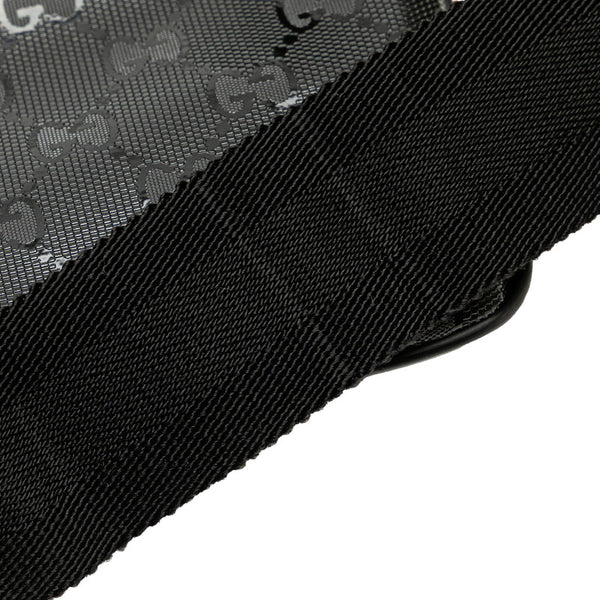 グッチ GGインプリメ 斜め掛け ショルダーバッグ 201446 ブラック PVC レザー レディース GUCCI 【中古】