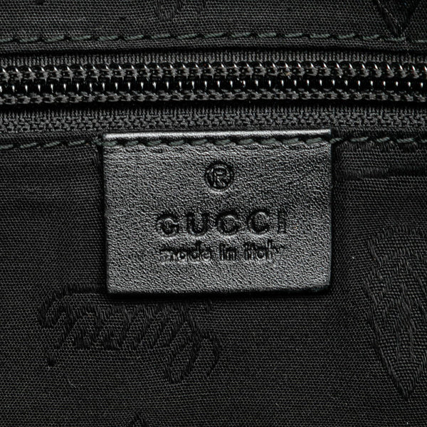 グッチ GGインプリメ 斜め掛け ショルダーバッグ 201446 ブラック PVC レザー レディース GUCCI 【中古】