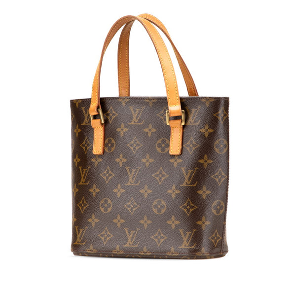 ルイ ヴィトン モノグラム ヴァヴァンPM  ハンドバッグ M51172 ブラウン PVC レザー レディース LOUIS VUITTON 【中古】