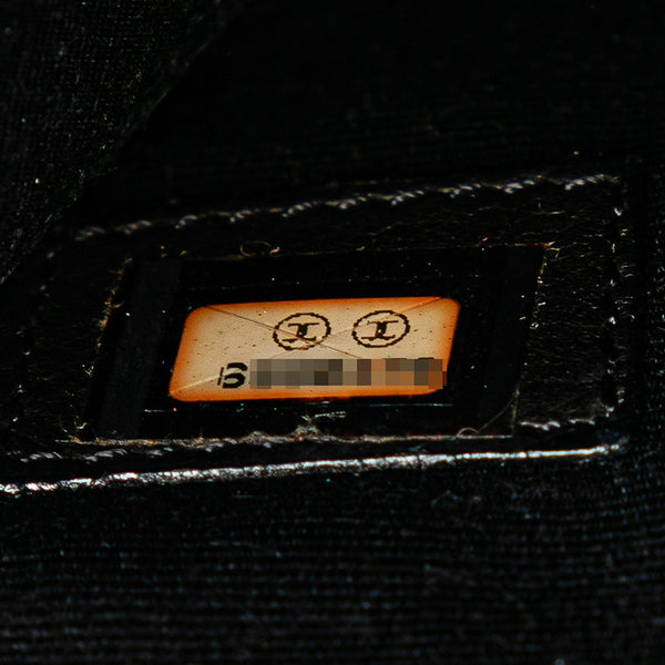 シャネル ココマーク マトラッセ 復刻トート トートバッグ ブラック キャビアスキン レディース CHANEL 【中古】