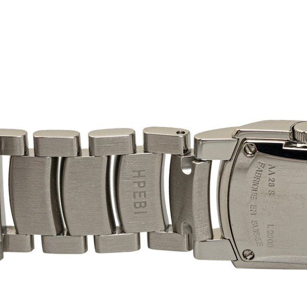 ブルガリ アショーマ 腕時計 AA26S クオーツ ホワイト文字盤 ステンレススチール レディース BVLGARI 【中古】